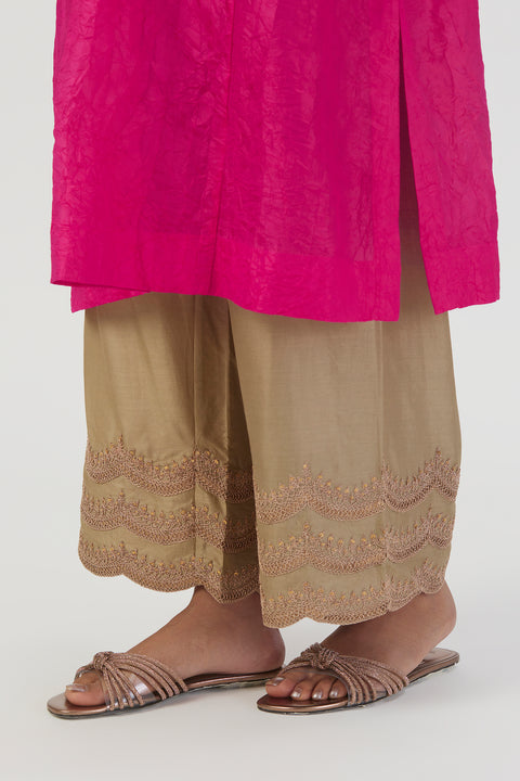 Rati Kurta and Pant-Fuschia