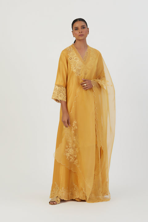Nira Dupatta-Yellow