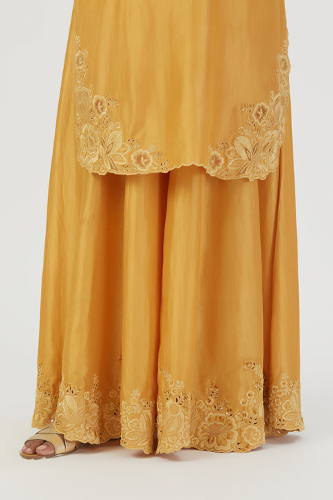 Isha Kurta and Sharara-Yellow