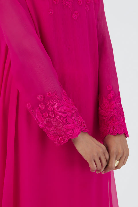Kavya Kurta and Pant-Fuschia
