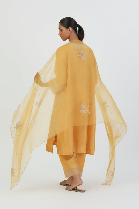 Zira Dupatta-Yellow