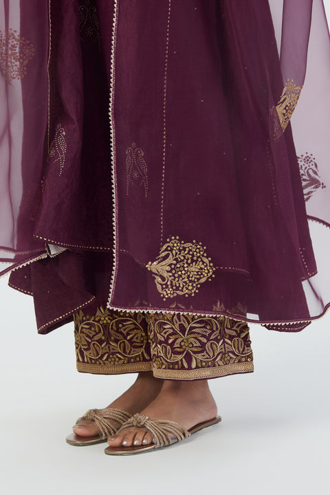 Deepa Dupatta-Wine