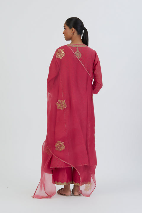 Deepa Dupatta-Coral