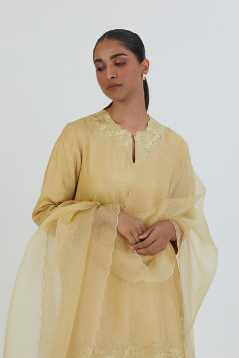 Ela Dupatta-Yellow