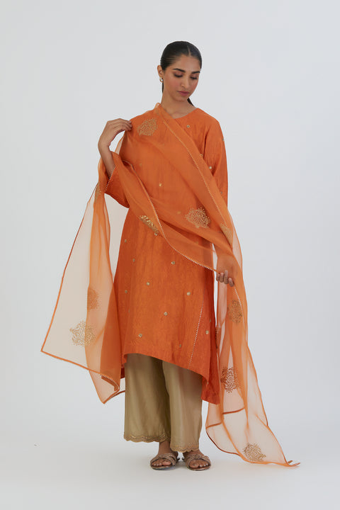 Deepa Dupatta-Orange