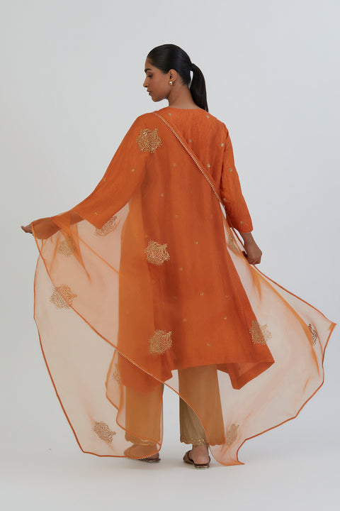 Deepa Dupatta-Orange