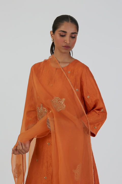Deepa Dupatta-Orange
