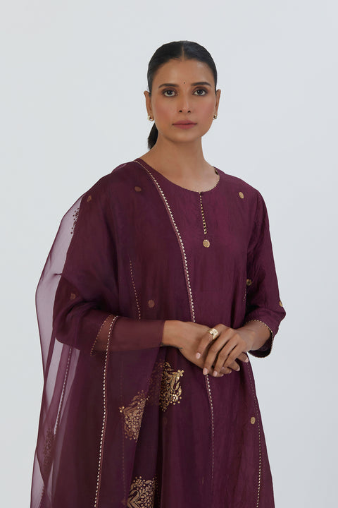 Deepa Dupatta-Wine