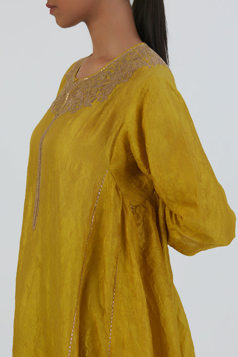 Drishti Kurta and Pant-Lime Green