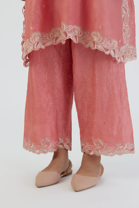Naaz Kurta and Pant-Coral