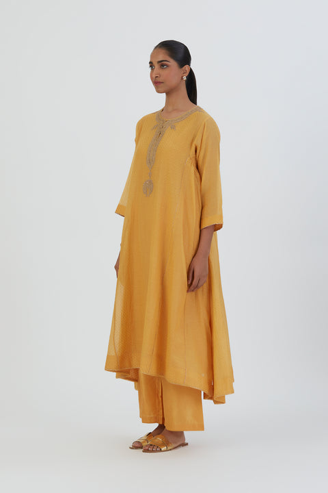 Jaya Kurta and Pant–Yellow