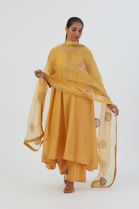Jaya Kurta and Pant–Yellow