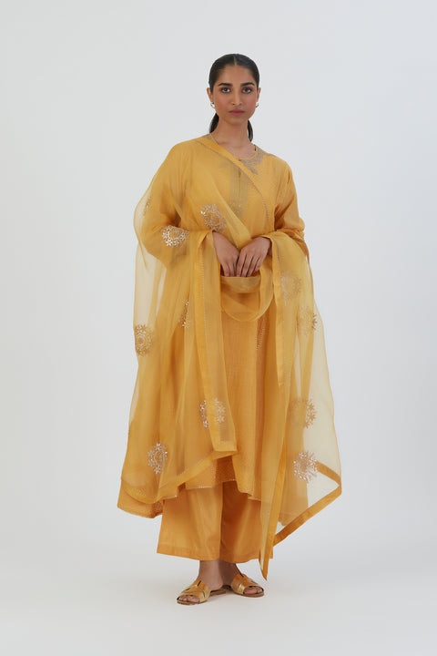 Anushka Dupatta-Yellow
