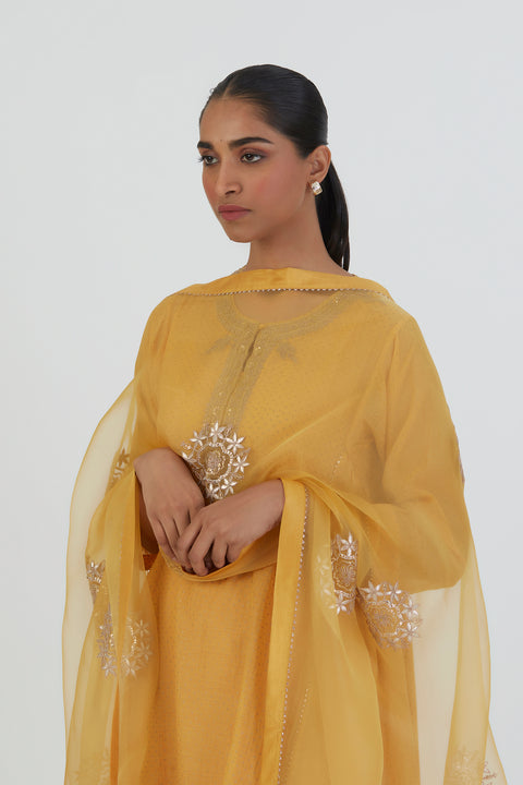 Anushka Dupatta-Yellow