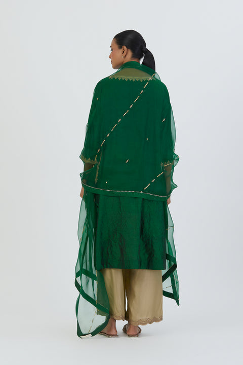 Mayar Dupatta-Green