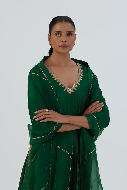 Rati Kurta and Pant-Green