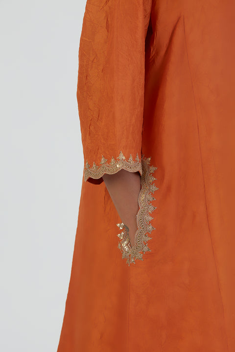 Rati Kurta and Pant-Orange