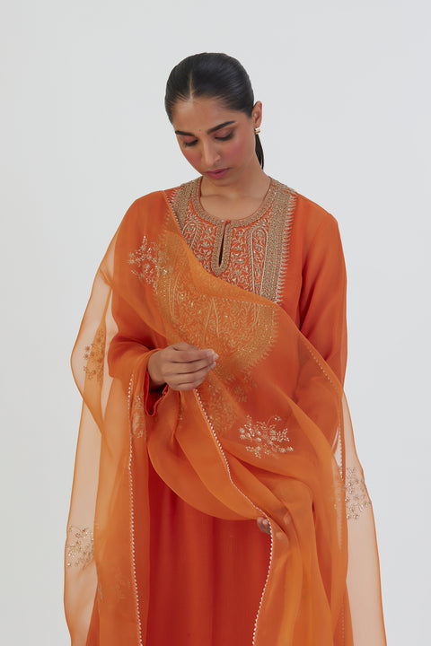 Ira Dupatta-Orange