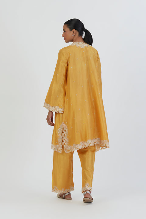 Naaz Kurta and Pant-Yellow
