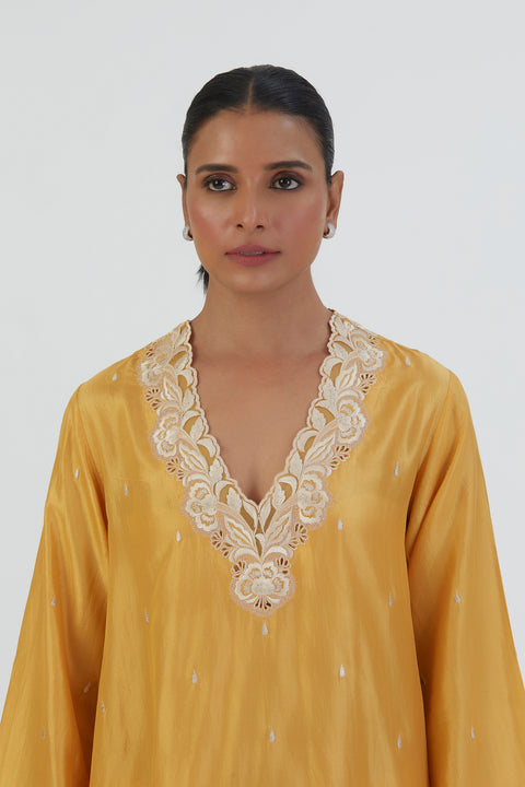 Naaz Kurta and Pant-Yellow
