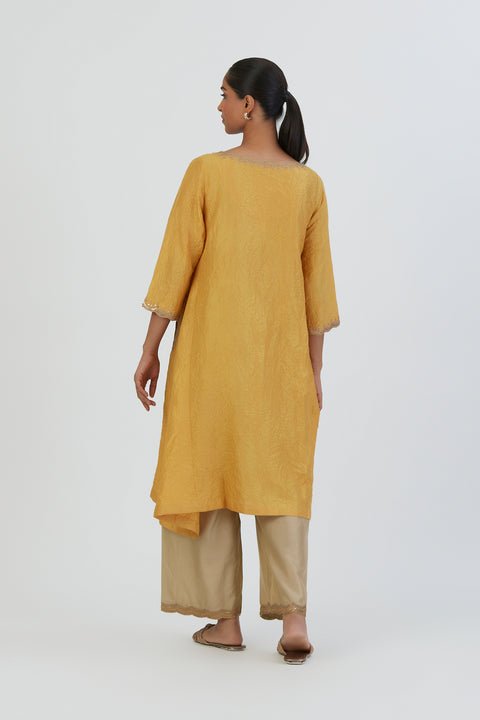Rati Kurta and Pant-Yellow