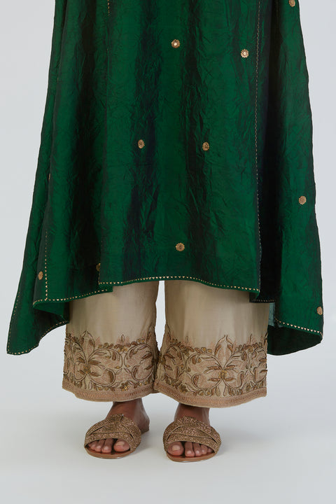 Meer Kurta and Pant-Green
