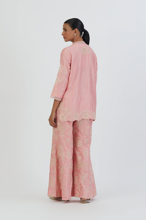 Seerat Kurta and Pant-Light Pink