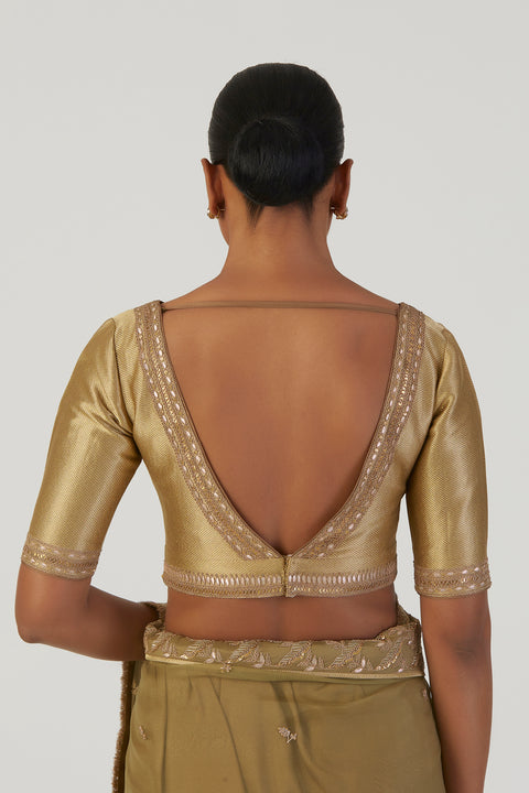 Tira Blouse-Mehendi Green
