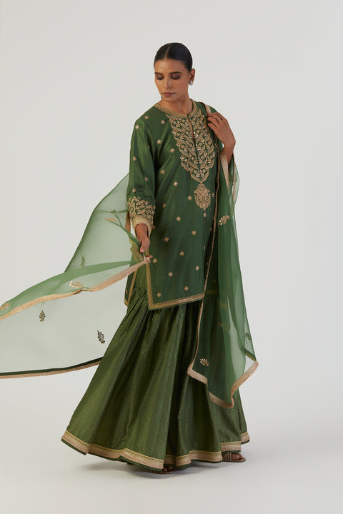 Toor Dupatta-Green