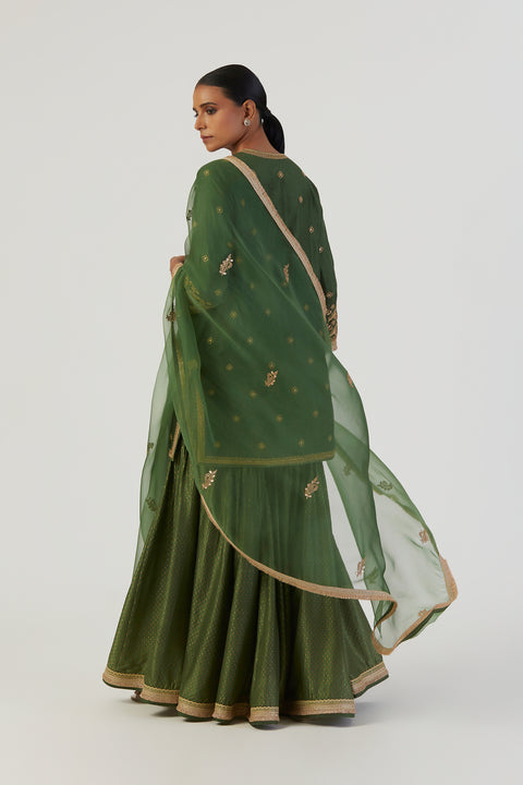 Toor Dupatta-Green