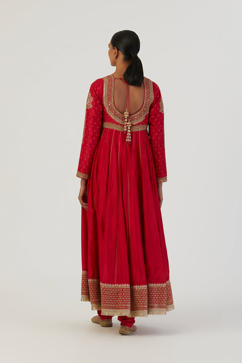 Kriti Anarkali-Red