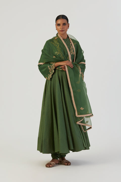 Raga Dupatta-Green