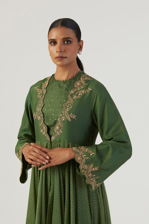 Era Anarkali-Green