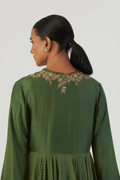 Era Anarkali-Green