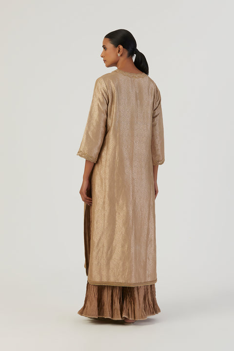 Spriha Kurta and Pant-Beige