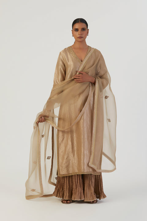 Toor Dupatta-Beige
