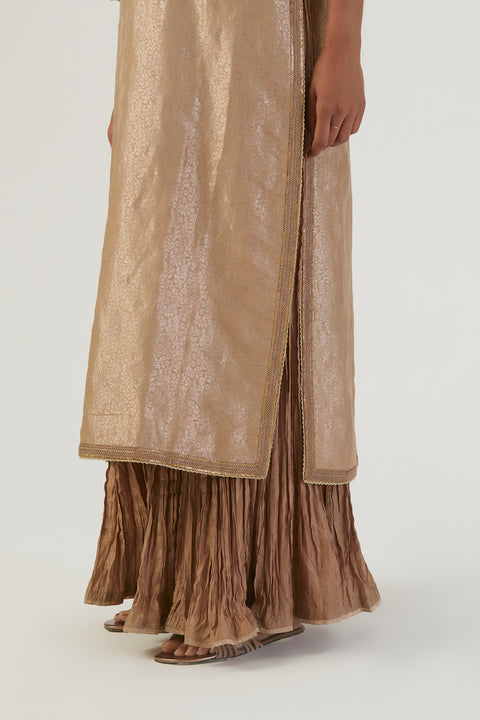 Spriha Kurta and Pant-Beige