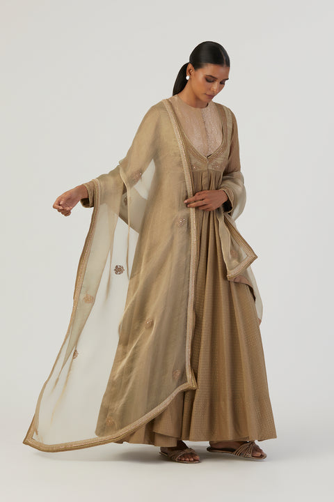 Jiya Dupatta-Beige