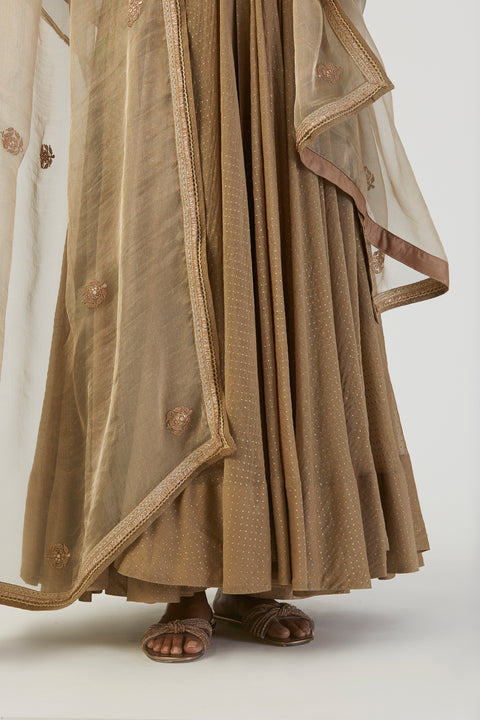 Jiya Dupatta-Beige