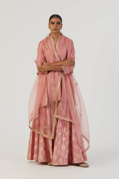 Toor Dupatta-Pink
