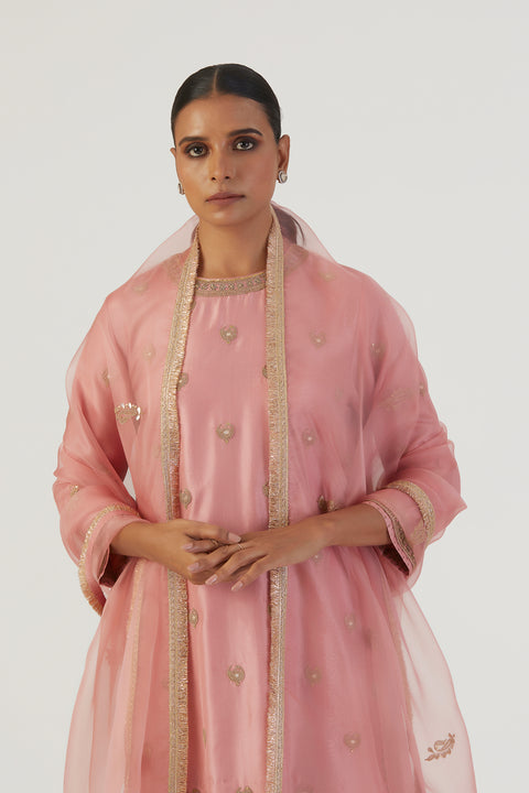 Toor Dupatta-Pink