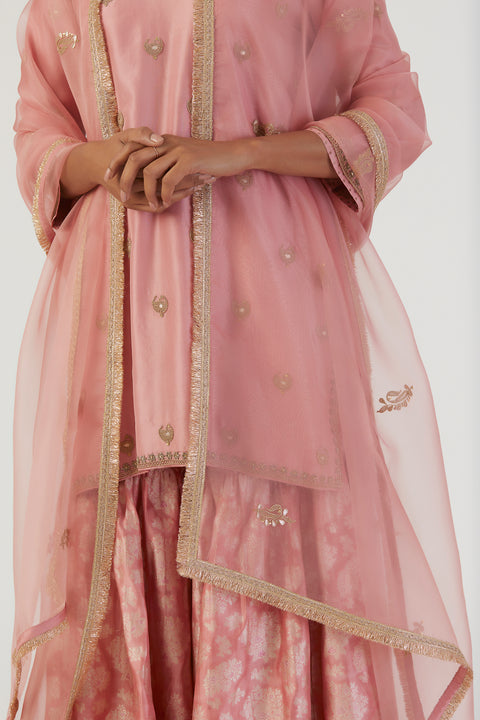 Toor Dupatta-Pink