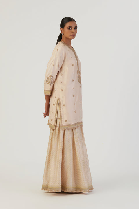 Tara Kurta and Sharara-Oats