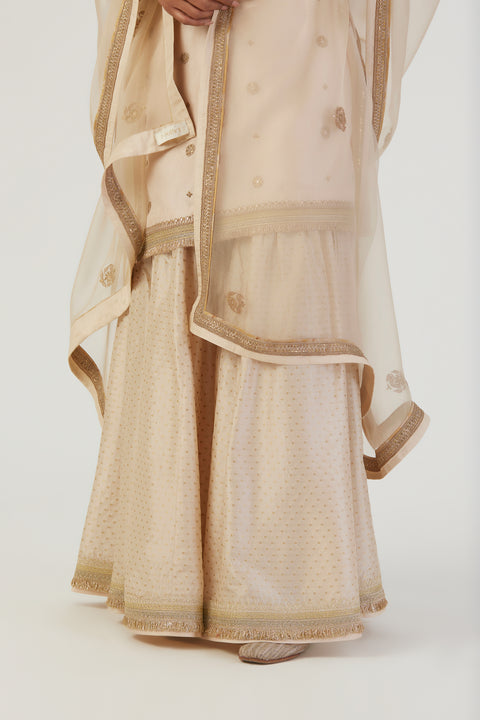 Raha Dupatta-Ivory