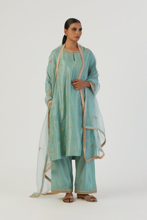 Toor Dupatta-Blue