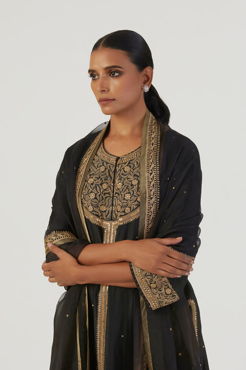 Qala Kurta and Pant-Black
