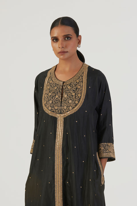 Qala Kurta and Pant-Black