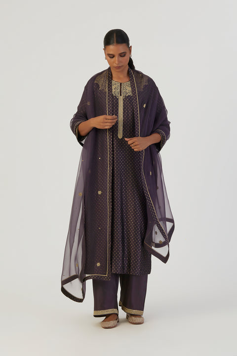 Paridhi Kurta and Pant-Black