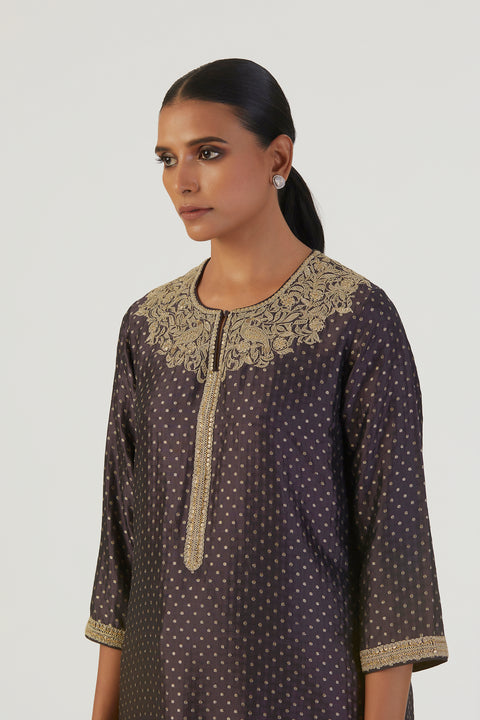Paridhi Kurta and Pant-Black