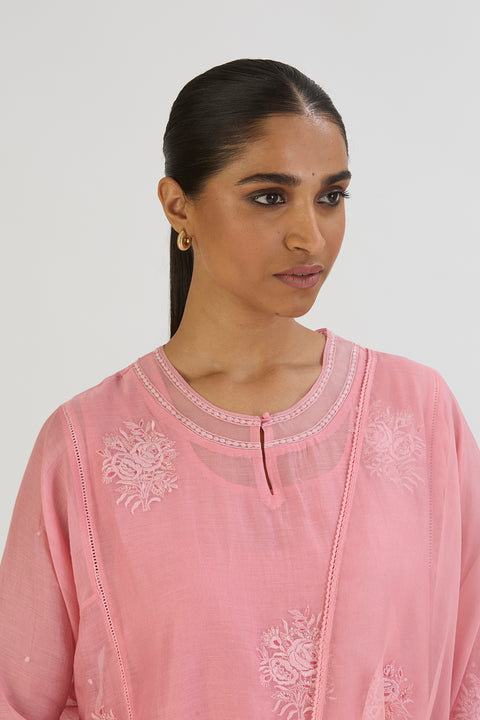 Tani Dupatta - Bright Pink